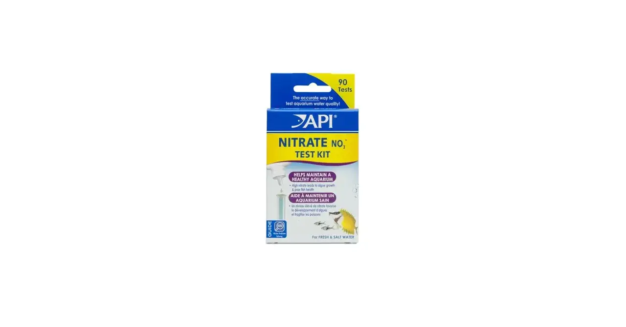 API Nitrat NO3 testkit för akvarium. Håller ditt no3 akvarium friskt och fiskarna glada.